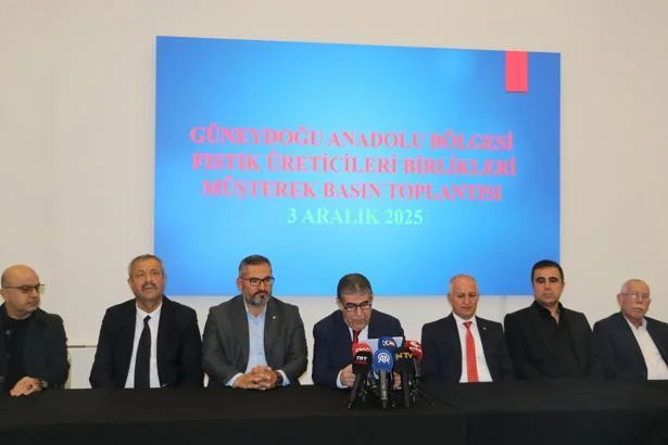 Diyarbakır'da toplanan üreticiler: Fıstık stratejik ürün k