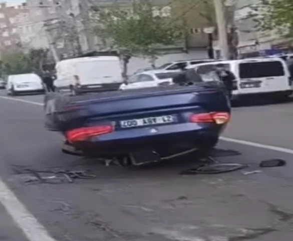 Diyarbakır’da 4 Aracın Karıştığı Kazada 2 Yaralı