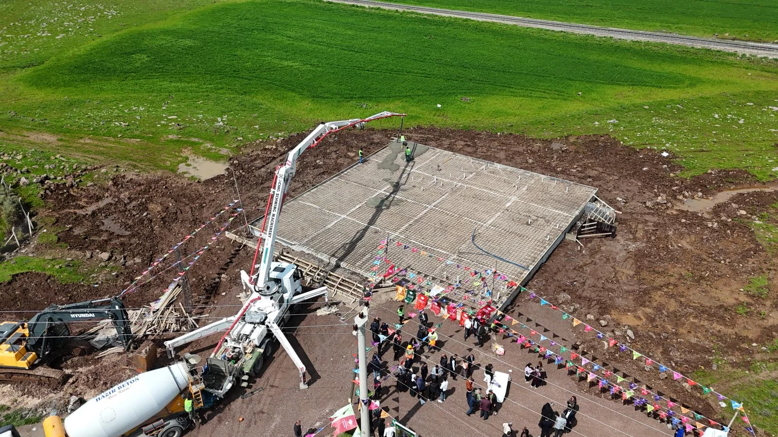 Belediyenin Hasta Yakınları İçin Yapacağı Sosyal Tesisin Temeli Atıldı