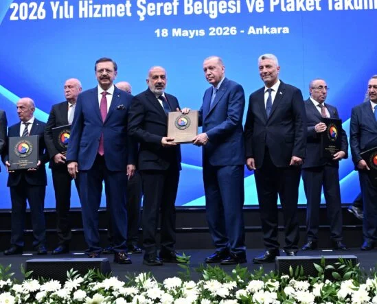 dtso şeref madalyası