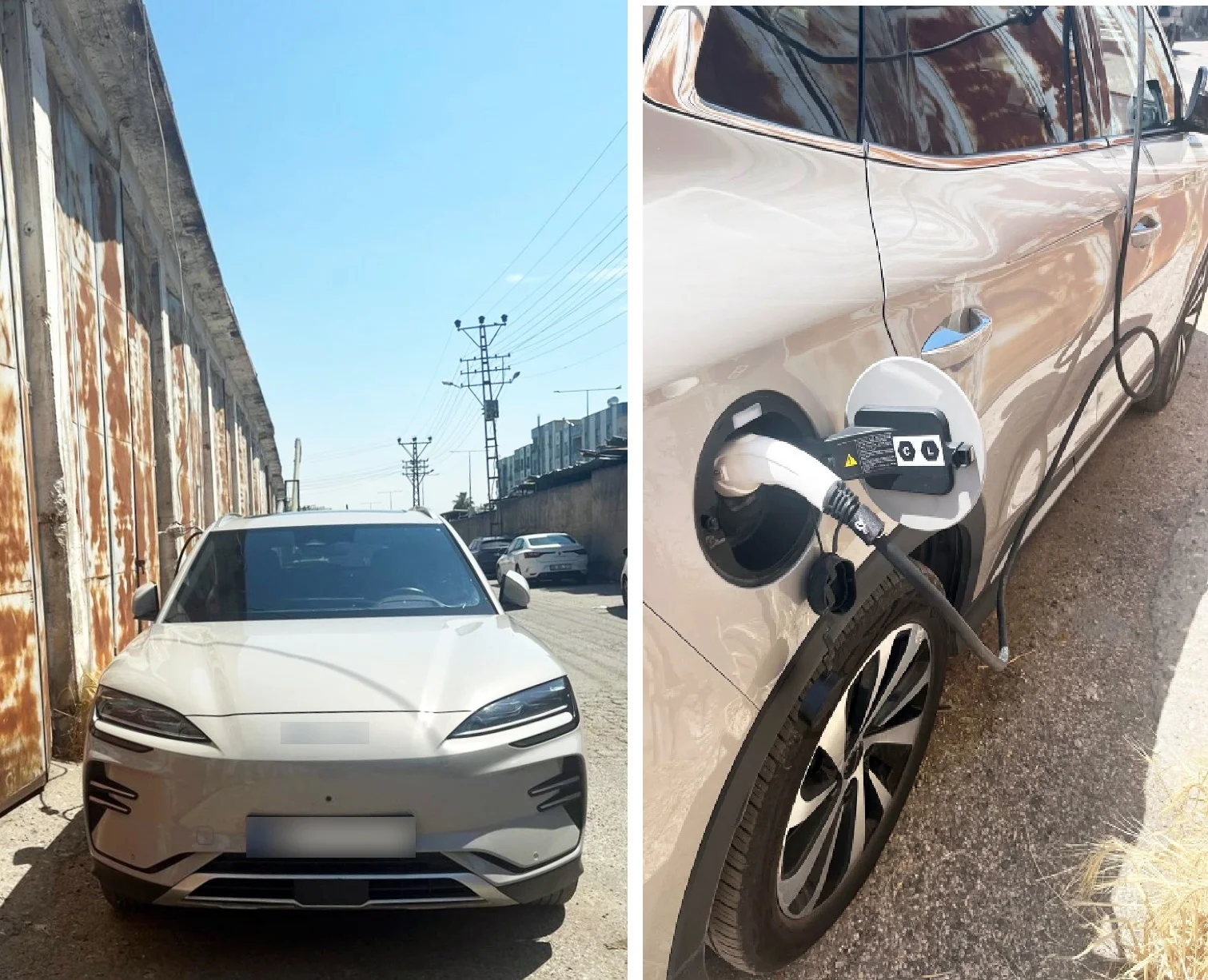 Şanlıurfa’da Kaçak Elektrikle Araç Şarj İstasyonu Kurdular