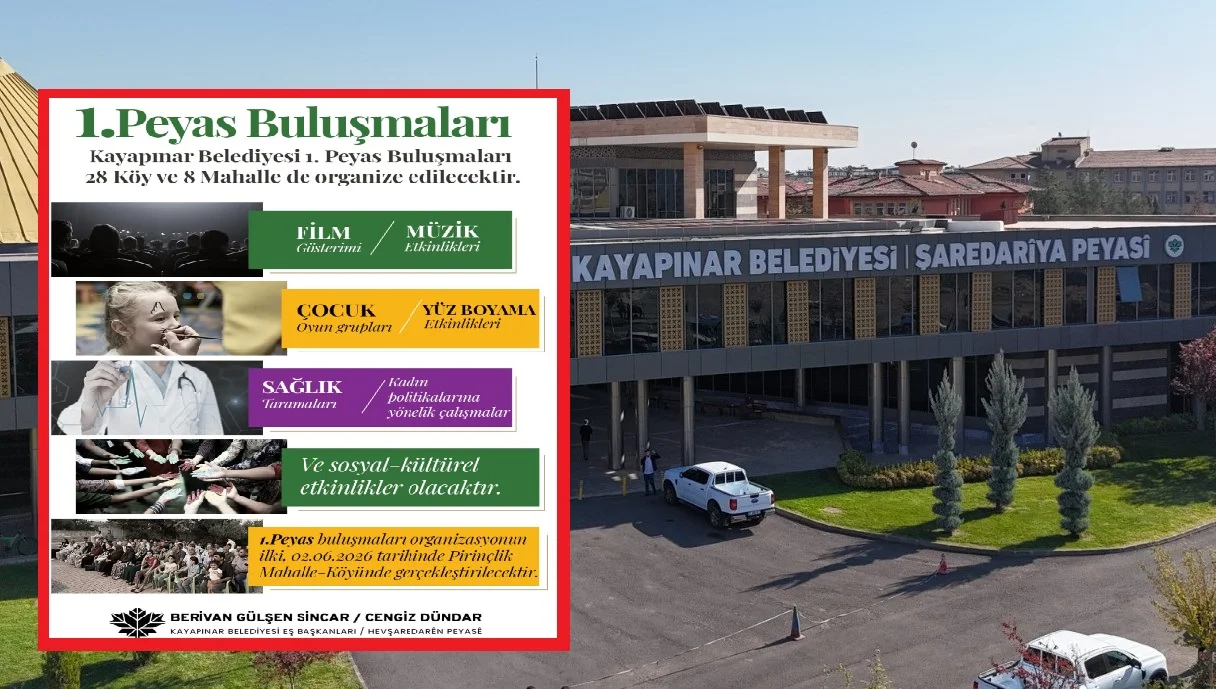 Kayapınar’da “1. Peyas Buluşmaları” Başlıyor