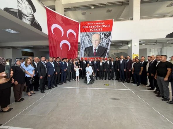 MHP Bismil Kongresi Yapıldı; Çakmak Yeniden Başkan Seçildi