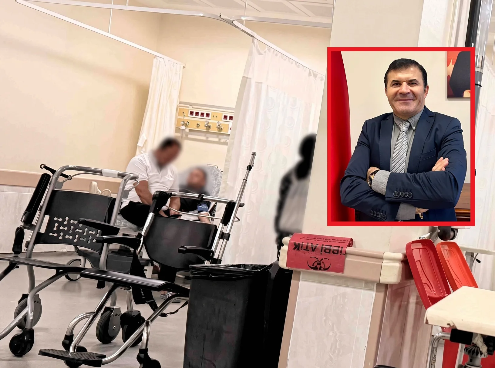 Kırklareli Vali Yardımcısı Tanrıseven, Acil Serviste Sıraya Girip Denetim Yaptı